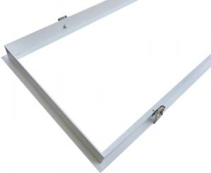 Dotlux Einbaurahmen für LED-Panel 1195x295mm für Trockenbaudecke, pulverbeschichtet, weiß mi 