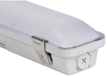 Dotlux LED-Feuchtraumleuchte MISTRAL IP66 1540mm max.39W 4000K gefrostet Power Select 