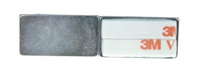 Dotlux  Neodymmagnet Befestigungsset inkl. 3M Klebeband, 2 Stück 