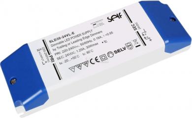 Dotlux  Netzteil für LED Streifen, CV 24V DC 30W 0,2-1,25A IP20, phasenabschnitts- und phasenanschni 