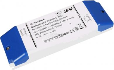 Dotlux  Netzteil für LED Streifen, CV 24 DC 75W 0,5-3,1A IP20, phasenabschnitts- und phasenanschnitt 