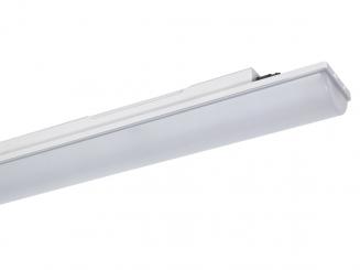Dotlux LED-Feuchtraumleuchte HIGHFORCEpc IP66/IP69 1455mm 27W 4000K IK10 2x3-polig durchverd 