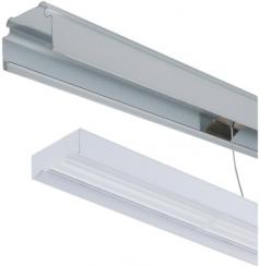 Dotlux LED-Leuchteneinsatz LINEAlock 1437mm 25-75W 4000K dimmbar 1-10V 90x110° mit Notlichtb 