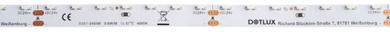 Dotlux LED-Streifen SIDEVIEW 48W 8mm 2700K IP20 5m-Rolle inkl. 50cm Anschlusskab / EEK: G 