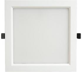 Dotlux LED-Einbaupanel SQUAREip54 225x225mm IP54 18W COLORselect 