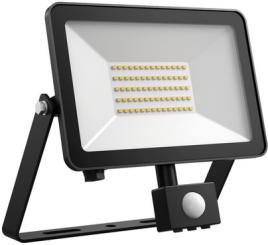 Dotlux LED-Strahler FLOORslim-sensor 50W 3000K schwarz mit Bewegungsmelder PIR 