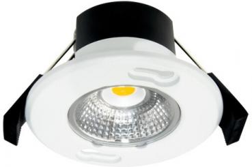 Dotlux LED-Einbauleuchte MULTISCREWplus 6W 3000K IP65 dimmbar 