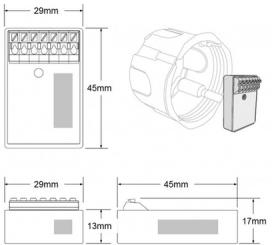 Dotlux  CASAMBI 4-fach Tasteninterface mini 