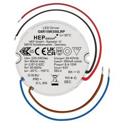 HEP  LED Treiber, Konstantstrom, 300mA, 15W 