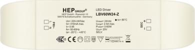 HEP  LED Netzteil, Konstantspannung, 24Vdc, 60W 