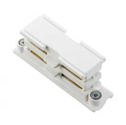 Nordic Aluminium Stromschienensystem XTS 21-3 Linearverbinder, Weiß, connector white 