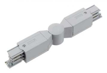 Nordic Aluminium Stromschienensystem XTS 24-1 Gelenkverbinder, Alu/Grau, adj. connector grey 