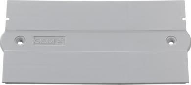 Nordic Aluminium Stromschienensystem XTSF 10-1 Abdeckplatte, Alu/Grau, coverplate alu/grey 