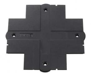 Nordic Aluminium Stromschienensystem XTSF 30-2 Abdeckplatte, Schwarz, coverplate black 