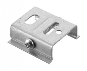 Nordic Aluminium Stromschienensystem SKB 10-1 Schienenzubehör, Alu/Grau, ceiling clamp alu 