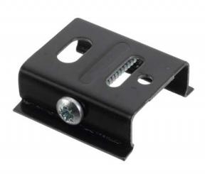 Nordic Aluminium Stromschienensystem SKB 10-2 Schienenzubehör, Schwarz, ceiling clamp black 
