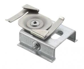 Nordic Aluminium Stromschienensystem SKB 10T-1 Schienenzubehör, Silber/Grau ceiling cl. click alu/gr 