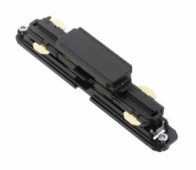 Nordic Aluminium Stromschienensystem XTSC 621-2 Linearverbinder, black (Schwarz), Global Trac Pulse 