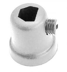 Nordic Aluminium Stromschienensystem XTSA 513-3 M13 Zugentlastung weiß, Cord Grip white 