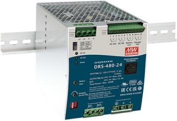Mean Well Schaltnetzteil Hutschiene/DIN-Schiene 480W 24V 15,4A USV 