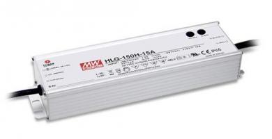 Mean Well Schaltnetzteil IP67 CV CC 90-305VAC 12V 12.5A 