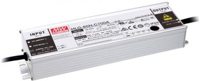 Mean Well Schaltnetzteil IP65 CC 90W 64-129V/700mA CC 