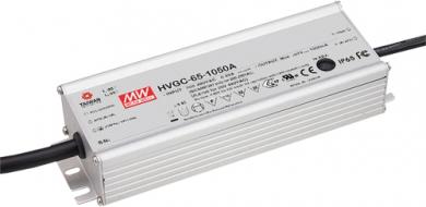 Mean Well Schaltnetzteil 500mA 70W IP65 CC+ int. Poti + dimmbar, 189x61,5x36,8mm 