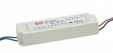 Mean Well Schaltnetzteil IP30 CV CC Möbelzulassung dimmbar 90-305VAC 24V 1.67A 