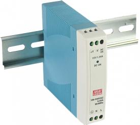Mean Well Hutschienennetzteil DIN Rail 85-264VAC 24V 0.42A 10W 