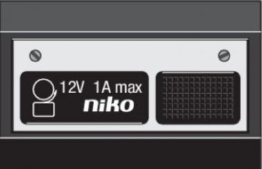 Niko  NIKO Türkommunikation - BELL PUSH-BUTTON 12V 