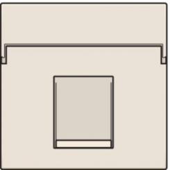 Niko  NIKO Datacom - CP DATA 1xRJ CREAM 