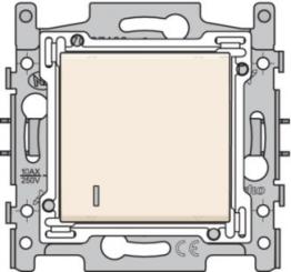 Niko  NIKO Original Cream - CONTROLSWITCH 1-POLE 