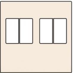 Niko  NIKO Original Cream - CPL 2x CONNECTOR 