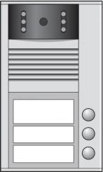 Niko  NIKO Türkommunikation - VIDEO DOORST 3 BUTTONS 