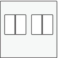 Niko  NIKO Original White - CPL 2x CONNECTOR 