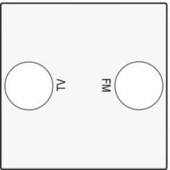 Niko  NIKO Original White - CPL TV/FM CONN 