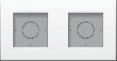 Niko  NIKO Oberflächemontage - MOUNTING BOX 2X WHITE 