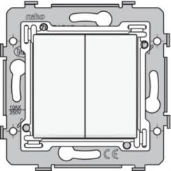 Niko  NIKO Original White - SWITCH 2-CIRCUITS WHITE 