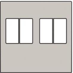 Niko  NIKO Original Light Grey - CPL 2x CONNECTOR 