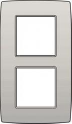 Niko  NIKO Original Light Grey - COVERPL 2GANG 60 