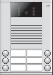 Niko  NIKO Türkommunikation - VIDEODOORST 2x3 BUTTONS 