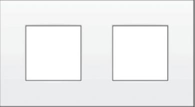 Niko  NIKO Intense White - COVERPL 2GANG 71 WHITE 