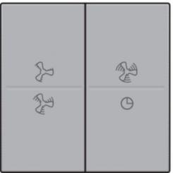 Niko  NIKO RF/Funk - ROCKER 2x RF/BUS FAN 