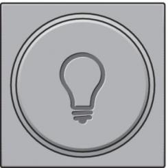 Niko  NIKO Intense Sterling - SET PUSH-B. 6A 'LAMP' 