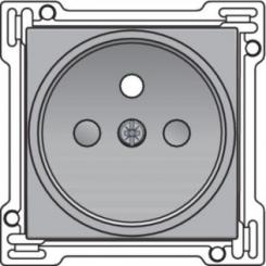 Niko  NIKO Intense Sterling - CPL SOCKET-OUTL. +SAFETY 