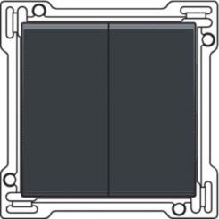 Niko  Intense Antracite - 2x 1/2 ROCKER ANTHRACITE 