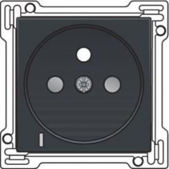 Niko  NIKO Intense Antracite - CPL SOCKET-OUTL INDIC. 