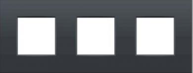 Niko  NIKO Intense Antracite - COVERPL 3GANG 71 ANTHR. 