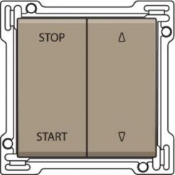 Niko  Intense Bronze - SET SWITCH BLINDS 