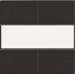 Niko  NIKO Intense Dark Brown - SET 4xPUSHB. 24V+LED/L 